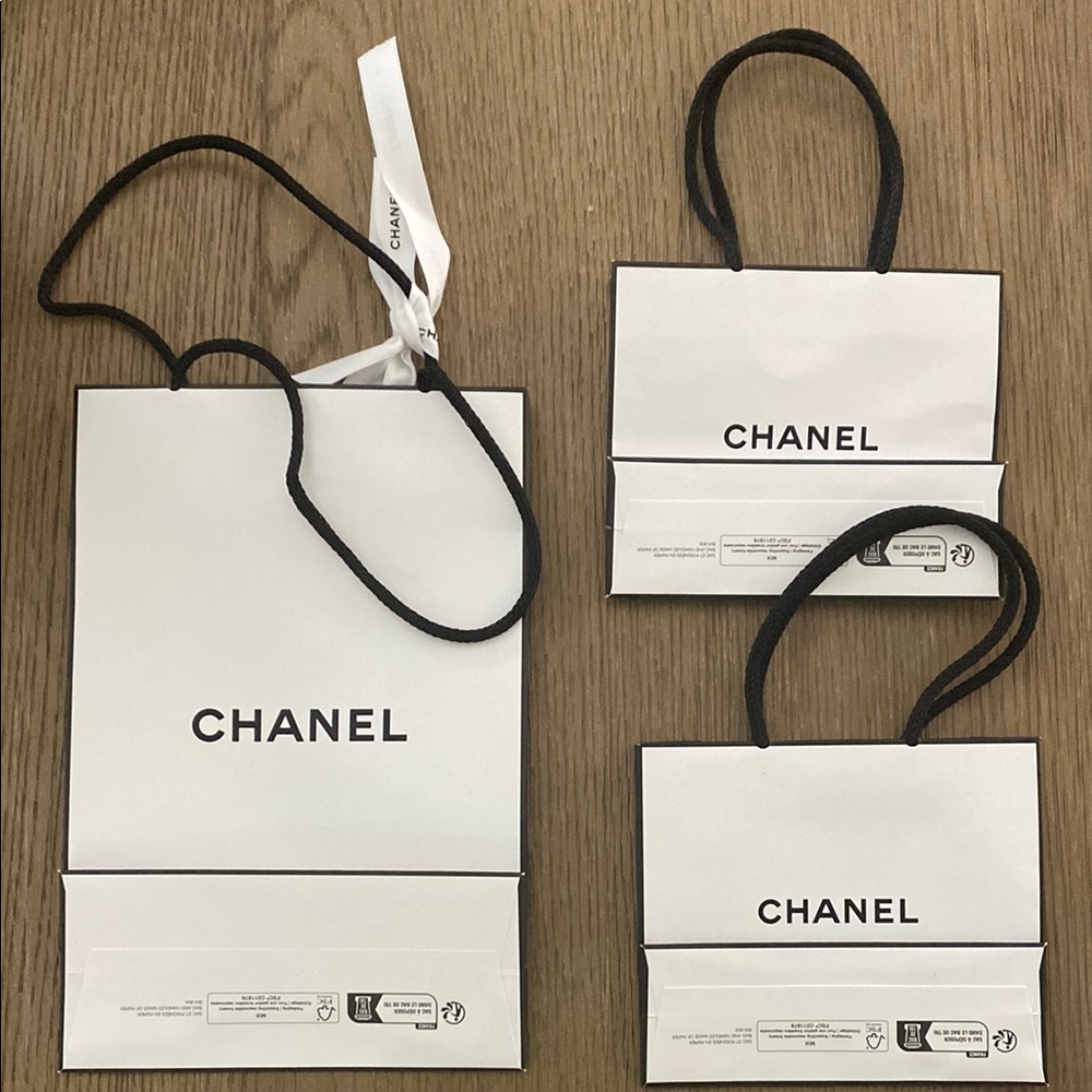 Chanel Elegant White and Black Bags